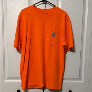 Carhartt Men's Vibrant Orange Tee